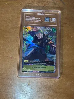 TAG 10 Roronoa Zoro 2025 One Piece Promos #113 Illustration Box Vol.3 - Image 2