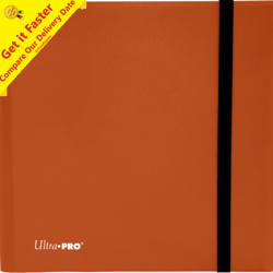 ULTRA PRO BINDER ECLIPSE PRO Binder 12 Pocket Holds 480 Cards Orange - Image 1