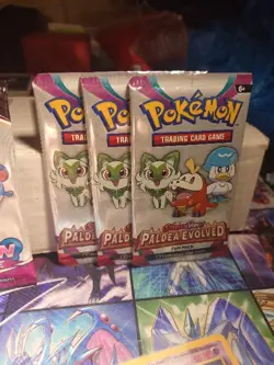 7 Assorted Fun Pack Boosters Pokemon Cards - Image 3
