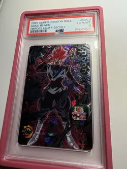 PSA 10 Goku Black UGM7-SEC3 2023 Super Dragon Ball Heroes Card Japanese W GUARD - Image 5
