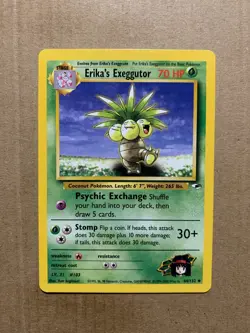 Erika's Exeggutor 44/132 Gym Heroes - Uncommon Pokemon Card - NM/Mint - Image 1