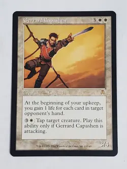 MTG Gerrard Capashen (Apocalypse/White/R) - BGM - Image 1