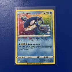 Kyogre 021/072 Pokemon TCG Shining Fates Amazing Rare Holo NM Card - Image 1