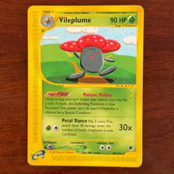 Vileplume 69/165 Non Holo Rare Expedition Pokemon Card - Image 1