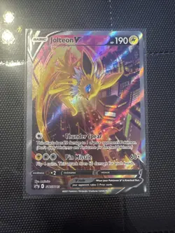 Jolteon V SWSH183 SWSH: Sword & Shield Promo Cards Holo - Image 1