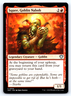 Squee, Goblin Nabob - Secrets of Strixhaven Commander - MTG - Image 1