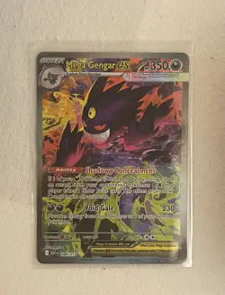Pokemon TCG Mega Gengar Ex SIR 284/217 GRADEABLE COPY Pack Fresh Near Mint - Image 2