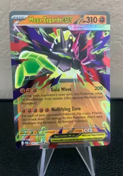 Pokemon TCG: Mega Zygarde ex 047/088 Me03: Perfect Order Holo - Image 1