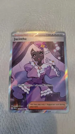 Pokemon TCG Jacinthe 110/088 Perfect Order Ultra Rare Full Art Holo Clean!! - Image 1
