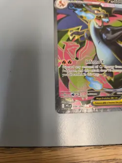 Mega Charizard X ex 109/094 Me02: Phantasmal Flames Holo Ultra Rare - Image 3