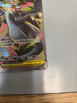 Mega Charizard X ex 109/094 Me02: Phantasmal Flames Holo Ultra Rare - Image 4