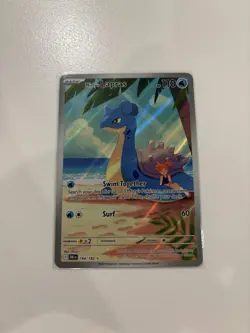 Pokemon TCG - Mistys Lapras 194/182 Illustration Rare - Destined Rivals NM - Image 1