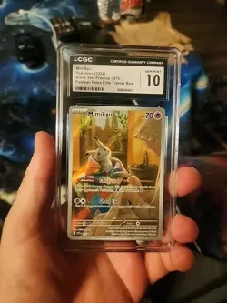 Mimikyu 075 Pokemon Center Exclusive Black Star Promo CGC GEM MINT 10 - Image 1