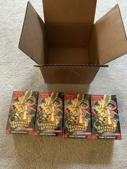 Pokemon Ascended Heroes Booster Bundle, Lot of 4, Pokemon Center Fresh - Image 1
