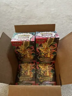 Pokemon Ascended Heroes Booster Bundle, Lot of 4, Pokemon Center Fresh - Image 3