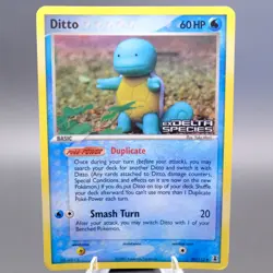 Ditto 040/113 Reverse Holo (Squirtle) 40/113 Delta Species Pokemon TCG HP - Image 1