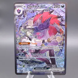 N's Zoroark ex 286/217 Special Illustration Rare Ascended Heroes Pokemon TCG NM - Image 1