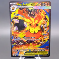 Mega Emboar ex 273/217 Special Illustration Rare Ascended Heroes Pokemon TCG NM - Image 1