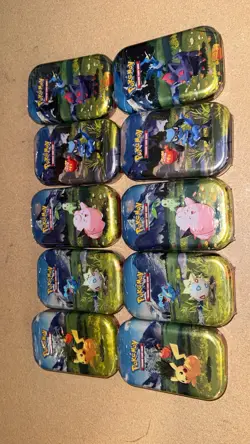 Pokemon TCG Mega Evolution Ascended Heroes Mini tin 10ct - Image 1