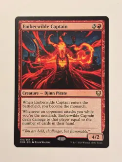 Emberwilde Captain Commander Legends Magic the Gathering MTG - Image 1