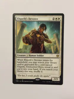 Elspeth's Devotee Theros Beyond Death Magic the Gathering MTG - Image 1