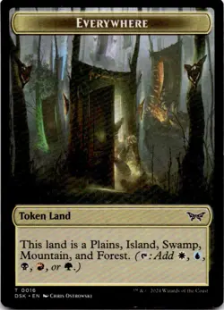 Everywhere Token MTG Duskmourn: House of Horror Token NM Pck Fresh - Image 2