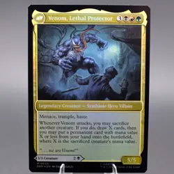 Eddie Brock Foil 55 M Marvel's Spider-Man NM MTG - Image 2
