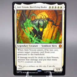 Anti-Venom, Horrifying Healer Regular 1 M Marvel's Spider-Man NM MTG - Image 1