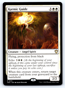 Karmic Guide - Secrets of Strixhaven Commander - MTG - Image 1