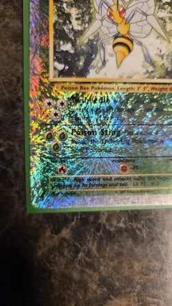 Pokemon TCG Beedrill 20/110 Legendary Collection Reverse Holo Rare LP Condition - Image 4