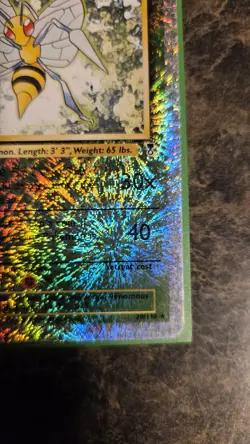 Pokemon TCG Beedrill 20/110 Legendary Collection Reverse Holo Rare LP Condition - Image 5