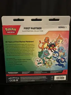 Pokemon TCG First Partner Illustration Collection Series 1 Box English Promo - Image 2