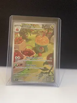 Pokemon Appletun 211/191 Sv08: Surging Sparks Illustration Rare Holo 90 HP - Image 1