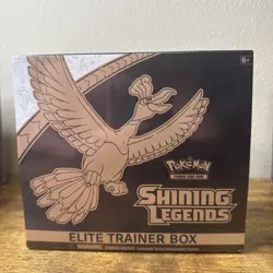 2017 POKEMON SUN & MOON SHINING LEGENDS ELITE TRAINER BOX SEALED - Image 1