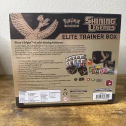 2017 POKEMON SUN & MOON SHINING LEGENDS ELITE TRAINER BOX SEALED - Image 3