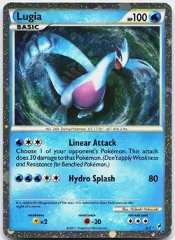 Lugia SL7/95 Holo Rare Call of Legends Pokemon Lightly Played - Image 1
