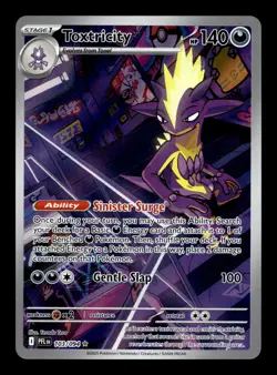 Toxtricity 103/094 ME02: Phantasmal Flames Holo Illustration Rare Pokemon TCG - Image 1