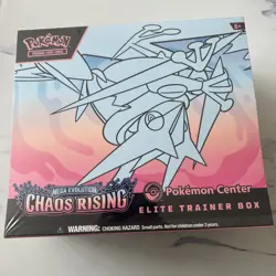 Pokemon TCG Chaos Rising Pokemon Center Elite Trainer Box Sealed Presale NEW - Image 1
