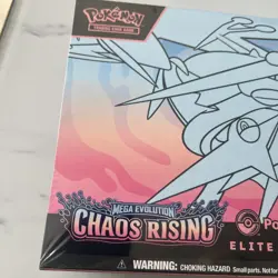 Pokemon TCG Chaos Rising Pokemon Center Elite Trainer Box Sealed Presale NEW - Image 2