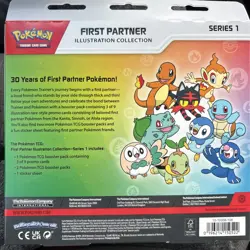 Pokemon TCG First Partner Illustration Collection Series 1 - Image 2
