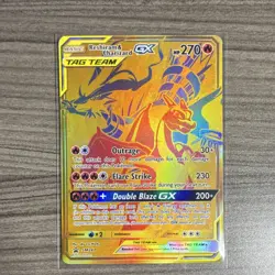 The Pokemon Company Reshiram & Charizard GX SM247 Promo Full Art Holo ENG - Image 1