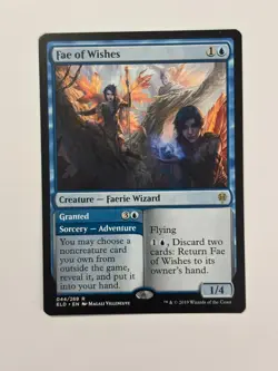 Fae of Wishes Throne of Eldraine Magic the Gathering MTG - Image 1