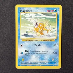 Magikarp 35/102 Base Set 4th Print Pokemon Card - Image 2