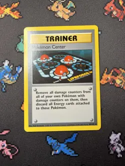 Pokemon Card Pokemon Center 85/102 Base Set - 4th Print - LP - Image 1