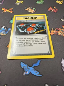 Pokemon Card Pokemon Center 85/102 Base Set - 4th Print - LP - Image 2