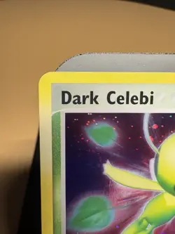 Pokemon TCG Dark Celebi Holo Rare Card #4/101 Hidden Legends Series - Image 2