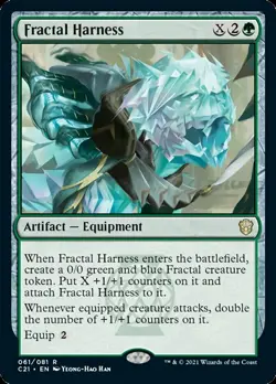 Fractal Harness [Commander 2021] Magic MTG - Image 1