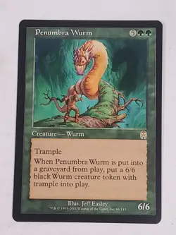 MTG Penumbra Wurm (Apocalypse/Green/R) - BGM - Image 1