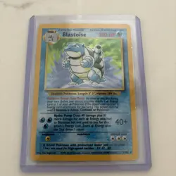 Pokemon TCG Blastoise Base Set 2/102 HP - Image 1