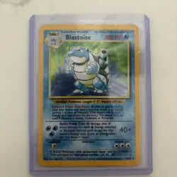 Pokemon TCG Blastoise Base Set 2/102 HP - Image 3
